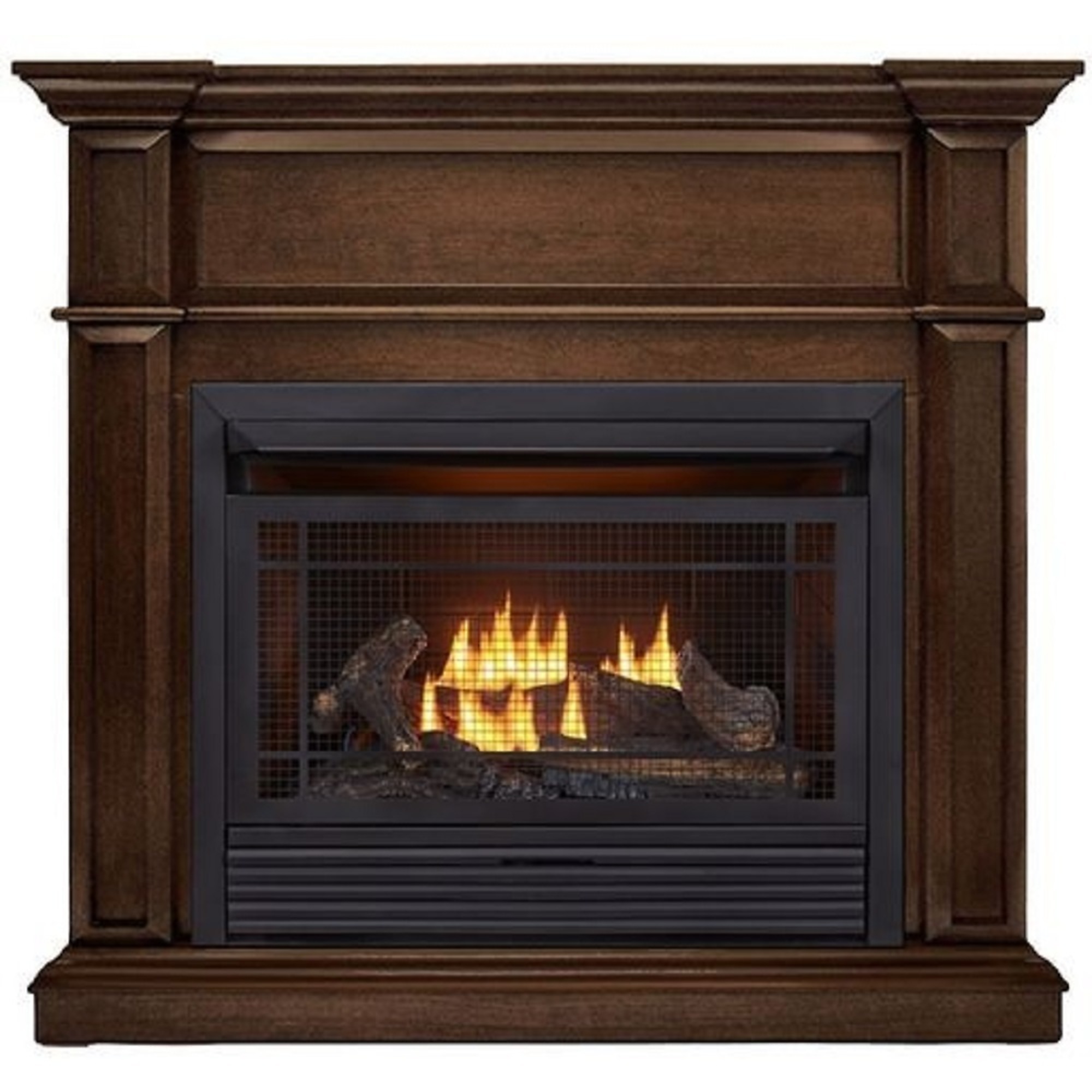Bluegrass Living, Ventless Gas Fireplace -26000 BTU, T-Stat Contr, Heat